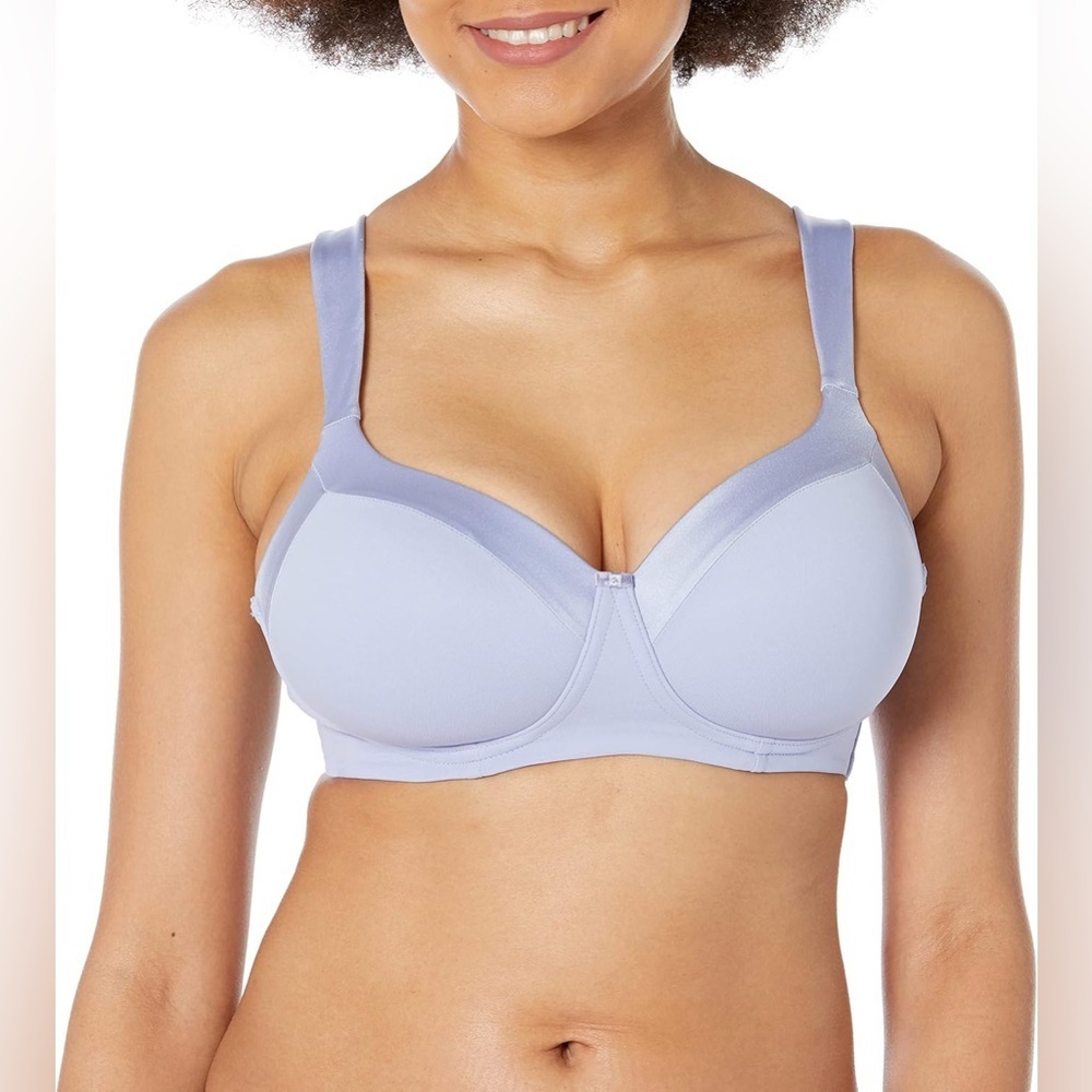 Playtex Secrets 360 TruSupport 36DD Wirefree Balconette Bra 4824 Lavender NWT